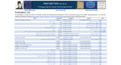 Desktop Screenshot of hamid-uddin-farahi.org